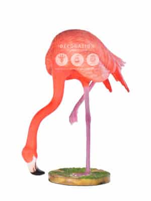 Flamant Rose Tête Baissée – Image 2