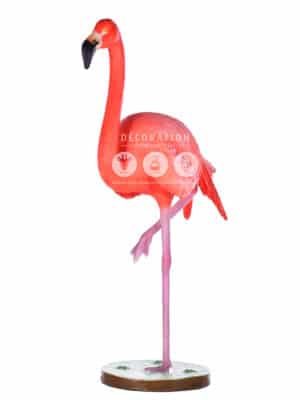 Flamant Rose Tête Levée – Image 2