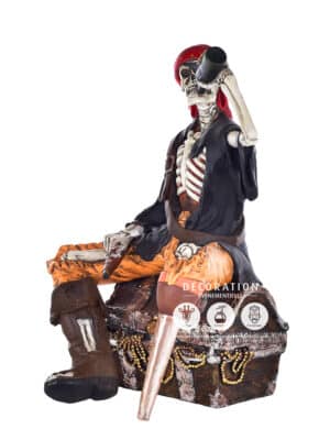 Squelette Pirate Assis – Image 2