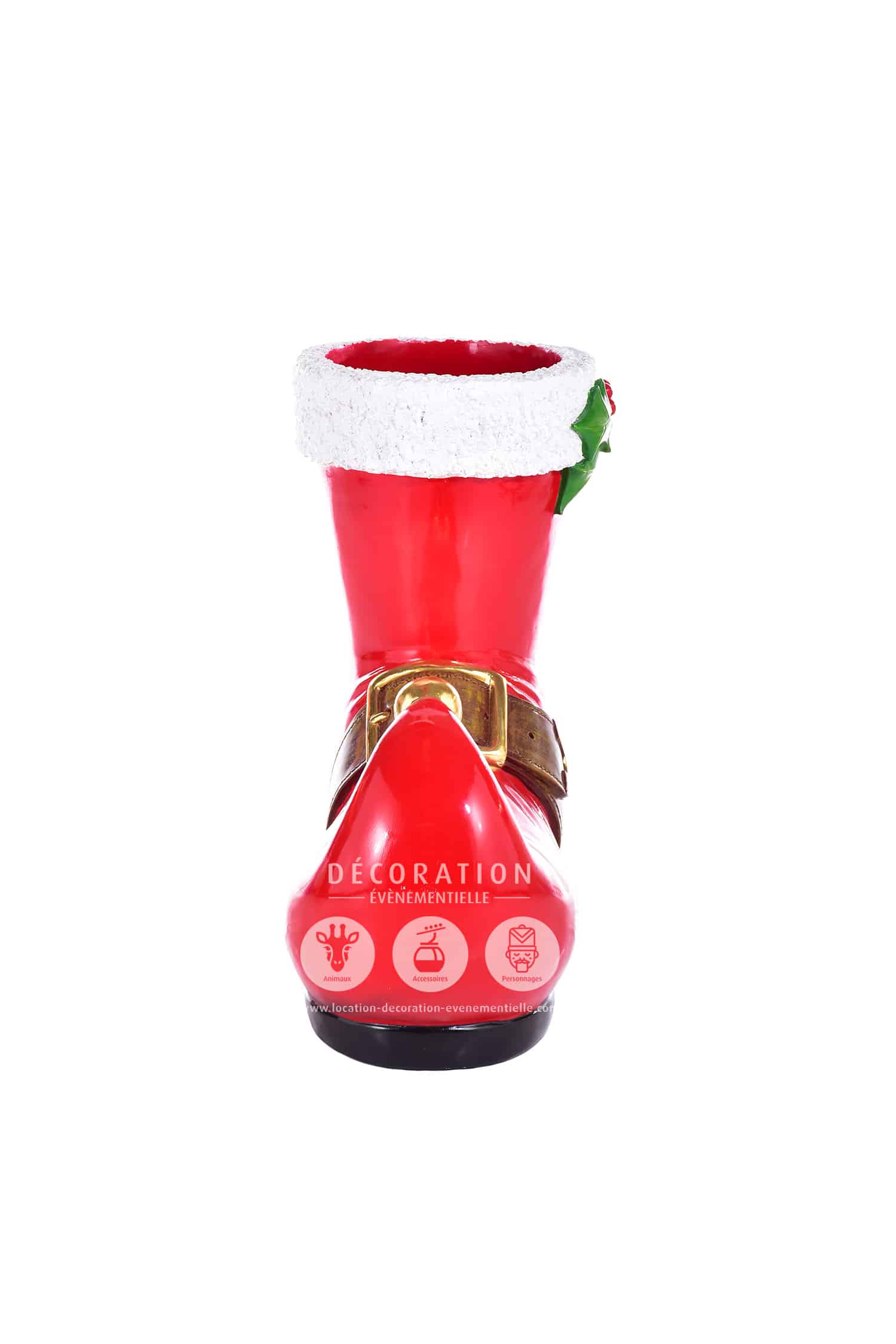 Botte du Père Noël à louer pour la décoration de votre évènement