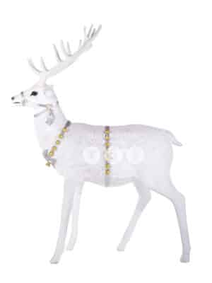 Renne de Noël Blanc – Image 3